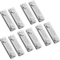 Protector Cover Business Case Magnetic Name Badge Tag Fastener Work Card Holders Name Card Buckles 10pcs