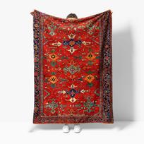 Turkish Kilim Rug Vintage Ethnic Handmade Wool Area Rug Decorative Floor Mat Bedspread Cushion Cover Home Decor 75x90cm