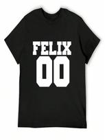Felix 00 T-Shirt Anime Figures Basketball Graphic Tees Oversized T Shirts For unisex S įvairiaspalvis