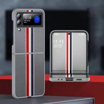 Natūralios odos telefono dėklas, skirtas Samsung Galaxy Z Fold Flip 4 5g sulankstomas išmaniojo telefono dėklas Natūralios odos smūgiams atsparūs telefono dėklai Samsung Fold 4