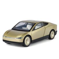 1/24 Tesla CyberCab Robotaxi Alloy Driverless Taxi Car Model Diecast Metal Concept New Energy Vehicles Car Model Sound Light Kids Gift auksinė