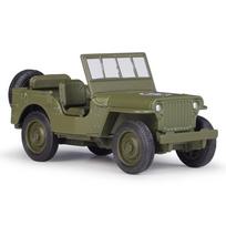 Welly 1/36 JEEP 1941 Willys MB Alloy Tactical Truck Armored Car Model Diecast Military Transport Off-road Vehicle Model Kids Toy žalia