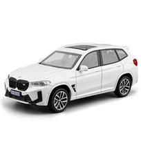 1/32 BMW X3M X3 IM visureigis lydinio metalinis lieto modelio automobilis su garsu ir šviesa vaikams žaislinis automobilis didelio tikslumo ornamentas šventinė dovana balta