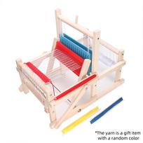 1pc Wooden Multi-Craft Weaving Loom Kit, Maunal DIY Wool Knitting Machine Tool, Hand Weaving Crochet Creative Wool Yarn Project