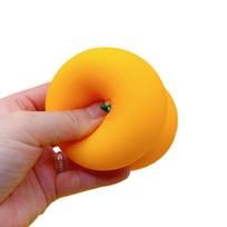 New Kawaii Simulation Orange Peel Sticky Squeeze Toys Soft and Realistic Jelly Sparkling Squeeze Toys Children & Adult Gifts 2pcs