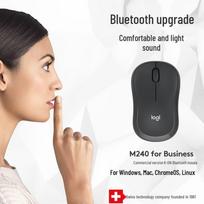 Logitech M240 Silent Wireless Bluetooth Mouse with Logi Bolt Receiver
