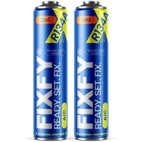 Fixfy 3 viename oro kondicionieriaus užpildymo dujos 500 ml - 2x didelė skardinė +70% R134A