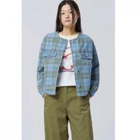 Benetton Round Denim Jumper Bajp08611 painted/OS