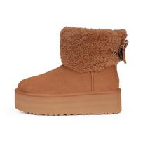 UGG Classic Mini Maxi Curly Boot Chestnut Women's 1158267-CHE 41