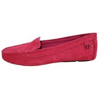 UGG Flores karvės skaldytos odos moteriški laisvalaikio batai Moteriški rožiniai 1099877-SSNG 37