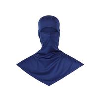 Full Face Sun Protection Balaclava Breathable Sun Protection Neck Cover Shawl Quick Drying Long Neck Cover Summer Headscarf Mask tamsiai mėlyna spalva