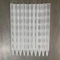 10PCS Transparent Plant Drainage Pipes Plastic Prevent Root Rot Plant Aeration Tubes Promote Growth Improve Drainage