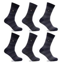 Arnold Palmer Men's Dress Socks Long 6 Pairs SM004 Men's Cotton Socks Men's Dress Socks Men's Boot Socks SM004_Long cuffs 6 pairs/250~270mm