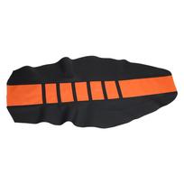 For Honda CRF250R CRF450R CRF 250 450 R CRF 250R 450R Motorcycle Accessories Pro Ribbed Rubber Gripper Seat Cover Guard Leather oranžinė
