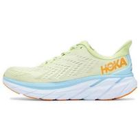 Hoka One One Clifton 8 Men's Low-top Running Shoes Yellow Blue 1119393-BSSNG 43