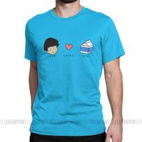 Mob Loves Milk Mob Psycho 100 T Shirts Men S Cotton Novelty T Shirts Round Neck XL