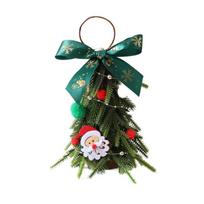 Creative Mini Christmas Tree Santa Claus Scene Setup Christmas Tree Pendant DIY PE Desktop Ornament Home Decoration 0.6M