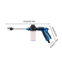 Adjustable Foam Car Wash Sprayer High Pressure Garden Hose Nozzle for Auto Detailing Home RV Truck Boat Motorcycle Patio Garden