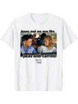 Jenny And Me Was Like Peas And Carrots T-Shirt S įvairiaspalvis
