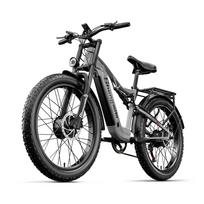 Shengmilo S600 50KM/H E Bike Herren 2000W Motor 48V17.5Ah Hidden Battery 26*3.0 Fat Tire Ebike Hydraulic Disc Brakes Electric Bicycles S600 50KM/H pilka