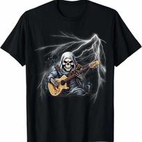 Mademark X  - Official  1981 With An Hand Painted Sky In Background T-Shirt S įvairiaspalvis