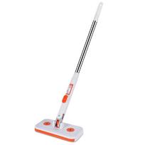Locking Head Detachable Mini Mop Adjustable Handle Spin Mop Multi-Functional Flat Cleaner  Kitchen Plastic