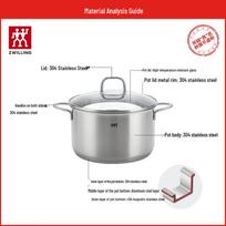 ZWILLING NovaPlus 24cm Stainless Steel Multi-Pot