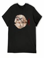 Abstract Art - Fish T-Shirt Shirts Graphic Tees Cotton Man T-Shirts Summer Clothes Funny T-Shirt unisex Workout Shirt S įvairiaspalvis