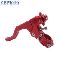 Short Stunt Clutch Lever For Honda CBR 600 F2 F3 F4 F4i 650F 600 CBR1000RR CRF250R CRF450R CRF250L CRF250M CRF 250X 450X CR 125R raudona