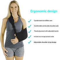 Breathable Post Surgery Arm Sling Adjustable Forearm Support Strap For Shoulder Elbow Wrist Fracture Dislocation Injury Recovery onesize