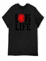 Borg Life T-Shirt Personalized T-Shirt Anime Graphic T Shirts unisexs T Shirt Graphic S įvairiaspalvis