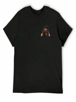 Jenna Marbles Beard Kermit T-Shirt Baggy Shirts Sweat Custom T Shirt Funny T Shirts unisex S įvairiaspalvis