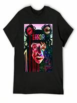 Error T-Shirt Topping Vintage Anime Shirt Summer Tops unisexs Workout Shirts S įvairiaspalvis