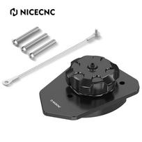 NICECNC For KTM 690 SMC R Enduro /R SMCR 2019-2024 Motorcycle Fuel Neck Cap Cover Fuel Filler Neck Cap Kit juoda