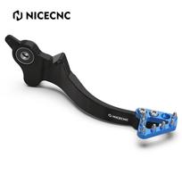NICECNC For KTM 690 Enduro R SMCR 690 SMC R 2011-2018 Brake Pedal Lever Husqvarna 701 Enduro Supermoto 2016-2019 mėlyna