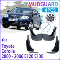Automobilio purvasaugiai Toyota Corolla E120 E130 2000~2006 2001 2002 2004 2005 Purvasargiai Purvasaugiai Sparnai Purvasaugiai Auto gray
