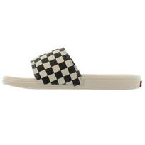 Vans  La Costa Slide-On Checkerboard - Marshmallow Women Sneakers Cream Black VN0A5HFER6R 34.5