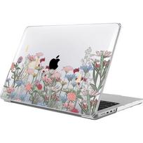 Protective case for MacBook Pro 14  - Multicolor - Shockproof - Blooming design - Ultra-light gryna