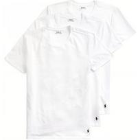 Polo Ralph Lauren SS23 Solid Logo Embroidered Crew Neck Short Sleeve T-Shirt 3-Pack Men Tops White NCCNP3-WHD XL