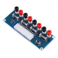 XH-M229 ATX stalinio kompiuterio korpuso maitinimo jungiklių skydelio modulis Break Out Board Tiekimo testas