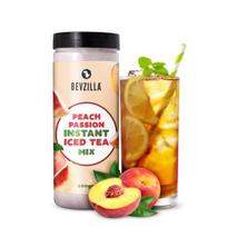 Bevzilla persikų aistros tirpus šalto arbatos mišinys - 400 gramų | Puikiai tinka vasaroms| Gaivinantis| Tirpus