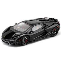 1/24 Lamborghini Revuelto Superautomobilio lydinio metalo liejamo modelio automobilis Garsas ir šviesa Kolekcija Pomėgiai Dekoratyvus Madingas Ornamentas Berniukas juoda