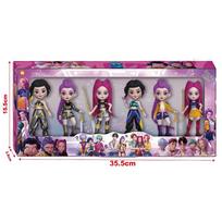 Naujas 6 vnt./rinkinys Kpop Demono Medžiotojų figūrėlės Žaislas Animacinis Rumi/Mira/Zoey Veiksmo figūrėlė PVC Stalviršio dekoracija Modelis Lėlės Žaislas Gerbėjų dovana