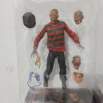 NECA Freddy Krueger Action Figure Collectible Model Toy Halloween Horror Christmas Gifts