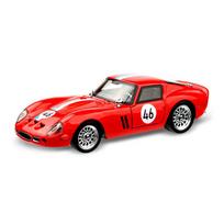 1/32 Ferrari 250 GTO Supercar Alloy Model Car Toy Diecasts Metal Casting Sound and Light Car Toys for Children Vehicle raudona