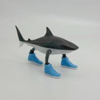 Ryklys Figūrėlė Tungtungsahur Figūrėlė Stalo Dekoracija Artikuliuojama Tralalero Tralala Figūrėlė Ornamentas Juokingas Lėlė 3D Spausdintas Žaislas