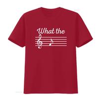 What The F Muzikos natos Marškinėliai Puikiai tinka muzikantams Pianistams Muzikos mylėtojams Fortepijono mokytojams Ideali Valentino diena vintage Išskalbtas S brown