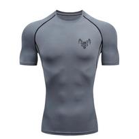 Fallen Angel  Men's Sports T-shirt Training Fitness Compression Short Sleeve Rashguard for Men Quick Dry Workout T-Shirt M