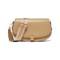 MICHAEL KORS Mila Classic Magnet Closure Cowhide Shoulder Crossbody Bag Medium Women's Camel ruda