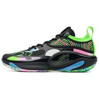 Xtep Jeremy Lin 6th Generation Trendy Comfortable Durable Lightweight Low-Top Basketball Shoes Men sneakers Black Green 975319120001-7 44